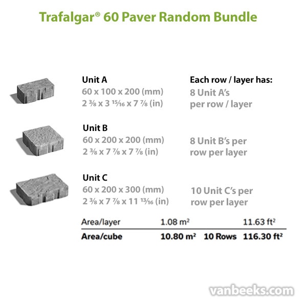 Permacon Trafalgar 60 Paver